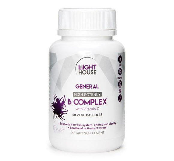 B Complex with Vitamin C - Lighthouse Supplements