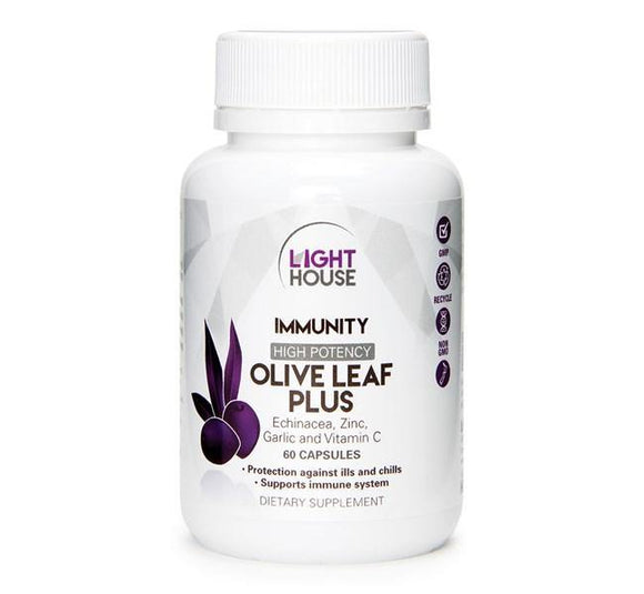 Olive Leaf Plus - Lighthouse Supplements